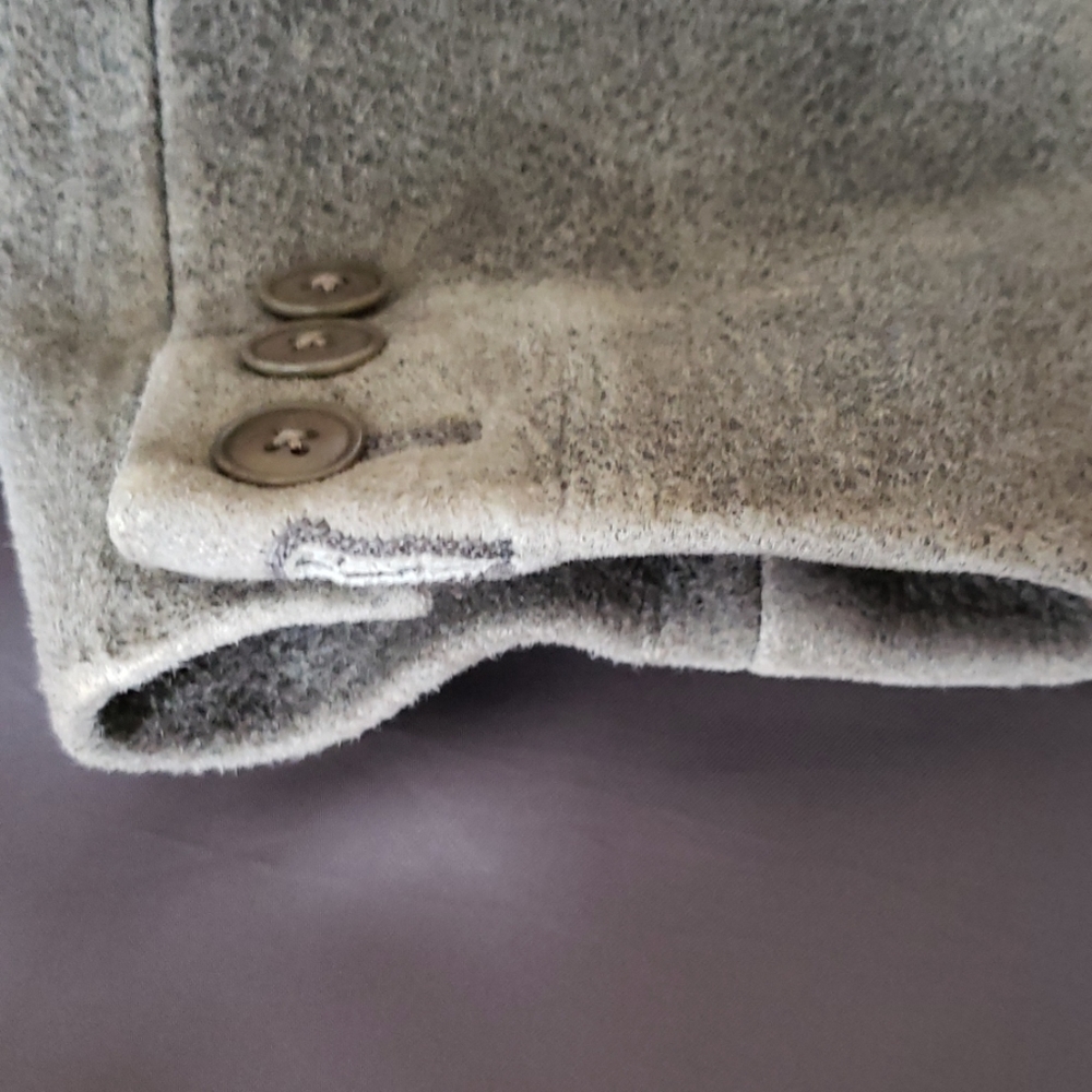 ๐ฅ2/HP๐ฅ on hold not for sale ๐ญCalvin Klein collection gray lamb skin coat, sz S - Picture 6 of 8